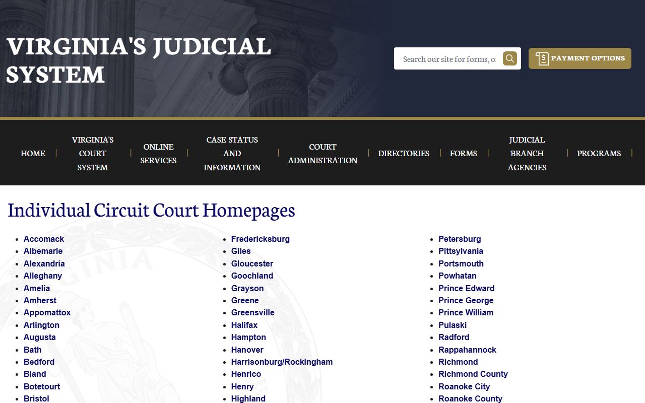 Virginia circuit court system - Roanoke death records